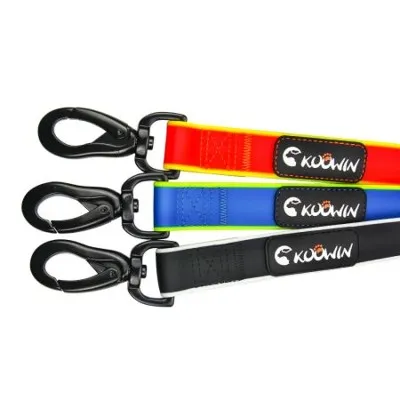 Водонепроницаемый ошейник для собак из лямки с ПВХ-покрытием